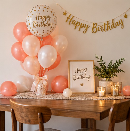 Styling concept for Birthday Table Treat
