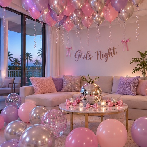 Styling concept for Girls Night, Full Volume